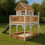 Ahşap Çocuk Oyun Evi 2 - Görsel 2