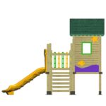 Ahşap Oyun Evi - Görsel 2