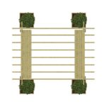 Saksılı Ahşap Pergole - Görsel 3