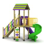 Klasik Ahşap Çocuk Parkı-1 - Görsel 2