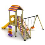 Ahşap Mini Çocuk Parkı-2 - Görsel 2