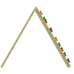 Ahşap Mini Üçgen Tırmanma - Görsel 3