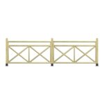 Ahşap Bahçe Çiti 5 - Görsel 2