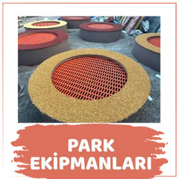 Çocuk parkı ekipmanları ve park donatıları