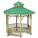 Ahşap Altıgen Kamelya