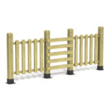 Ahşap Bahçe Çiti 7