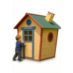 Ahşap Çocuk Oyun Evi 10