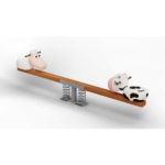 İnek ve Kuzu Figürlü Tahterevalli