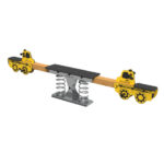 Araba Figürlü Yaylı Hdpe Tahterevalli