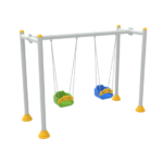 Klasik Metal İkili Salıncak