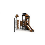 Tırmanmalı Ahşap Çocuk Parkı