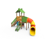 Kreş - Anaokulu Mini Çocuk Parkı Modeli