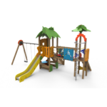 Villa Bahçeleri için Kompakt Çocuk Parkı