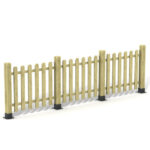 Ahşap Bahçe Çiti 1