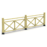 Ahşap Bahçe Çiti 5