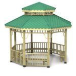 Ahşap 4 x 4 Sekizgen Kamelya