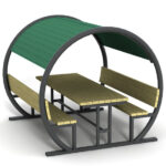 Çatılı Piknik Masası 10