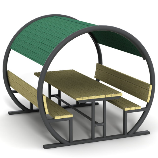 Çatılı Piknik Masası 10 Çatılı Piknik Masası 10 - Görsel 1