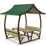 Çatılı Piknik Masası 12