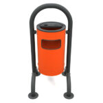 Dış Mekan U Ayaklı Çöp Kutusu CK 28