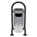 Dış Mekan Sallanır Paslanmaz Çöp Kutusu CK 30