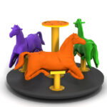 Figürlü Döner Platform