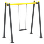 Kauçuk Oturaklı Tekli Salıncak