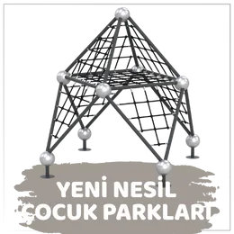 Yeni nesil çocuk parkı modelleri